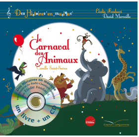 Couverture d'un album musical du Carnaval des animaux